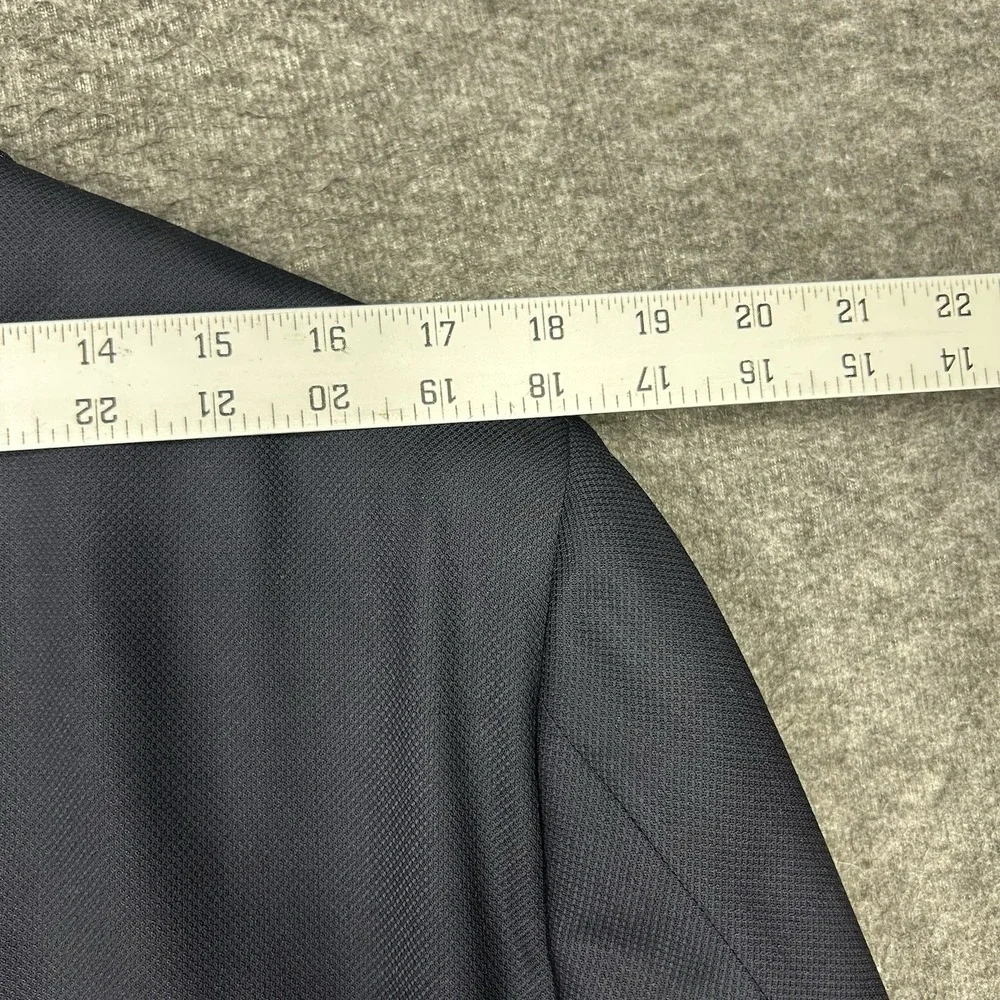 Ermenegildo Zegna Blazer Mens US Size 40R Navy Blue High Performance Cool Effect